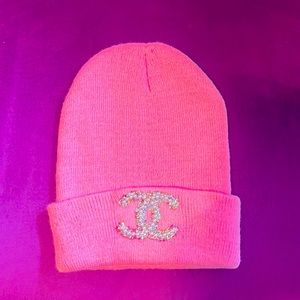 Pink CC Beanie